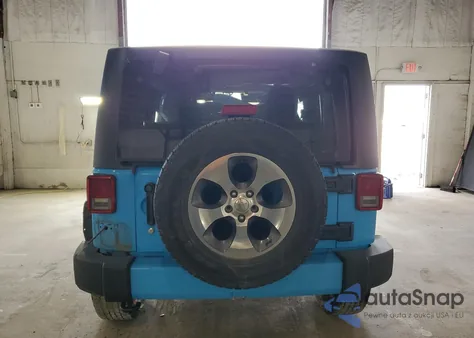 2017 Jeep Wrangler Sahara из США, поврежденный, VIN 1C4AJWBG8HL630132